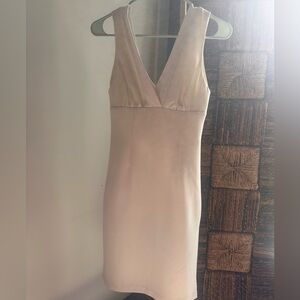 BCBGeneration Ivory Sleeveless Dress